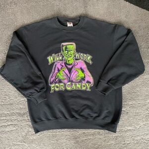 Vintage Will Work For Candy Men’s Crewneck
